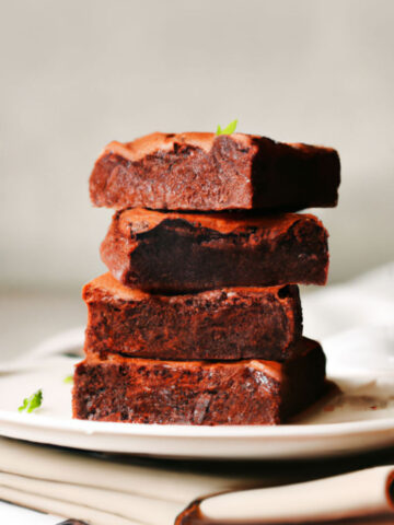 fudgey chocolate brownies